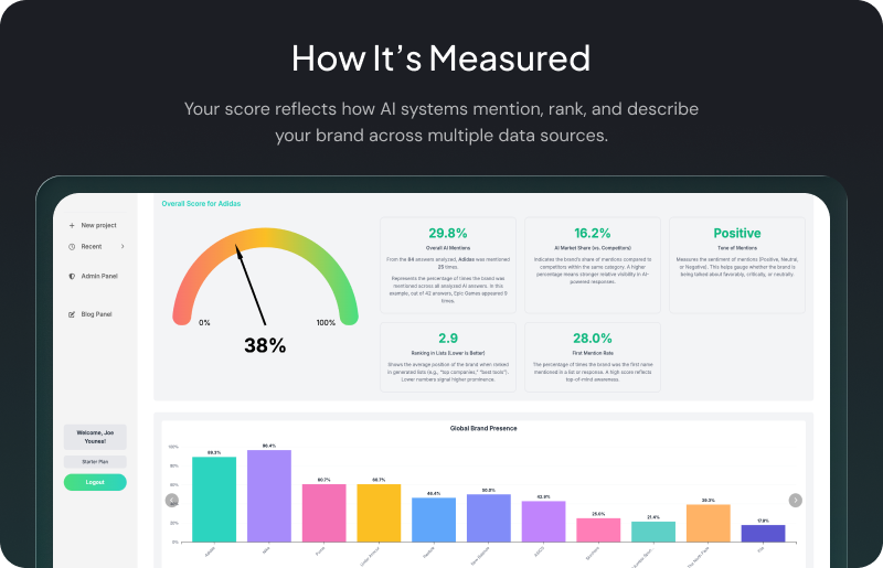 Prompt Analysis - See how AI systems respond to real-world prompts